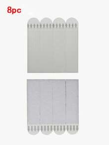 No Drilling | No Damage | Waterproof. 72/48/24Pcs Double-Sided Hook & Loop Strips With Strong Removable Adhesive. Hang Frames, Artworks & Posters. Home Decor, Kitchen, Bathroom & Office. Easy Apply, Remove & Reposition - Damage-Free Walls. - Multicolor - View 12