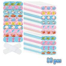 100/30/10pcs Underwater World Animals Cartoon Bandages Flexible Adhesive Colorful Cute Bandages Knuckle Fingertip Breathable Stickers (Random Pattern) - View 11