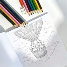 1pc Funny Dog Coloring Book, 24 Pages Of Amusing Cartoon Patterns, Designed For Coloring Enthusiasts, Relaxing And Soothing, Emotional Healing, Perfect Gift Choice For Family Gatherings, Birthdays, Holiday Parties For Family And Friends. Must-Have For Dog Lovers, Parent-Child Interactive Picture Book, Pet Drawing Book - Dog Coloring Book - View 4