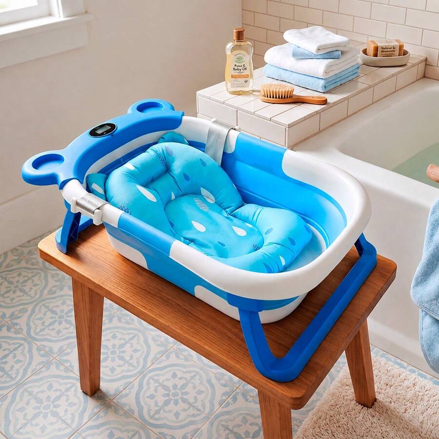 Baby Bathing Products - Blue - View 1