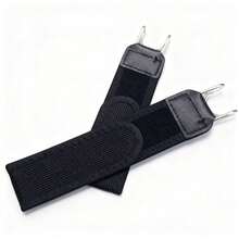 1pc/2pcs No Buckle Elastic Waist Belt, Metal Hook Closure, Stretchable, Comfortable And Easy To Use, Unisex, Valentine's Day Gift For Men - Multicolor - View 7