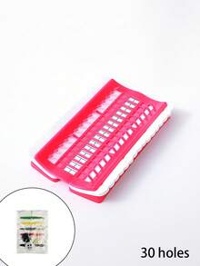Cross Stitch Kit Storage Box Embroidery Thread Project Card 30 Slots Sewing Needle Storage Rack Craft Tools Accessories, Suitable For Sewing Room, Craft Table And DIY Studio, Sewing Accessories - Multicolor - View 13
