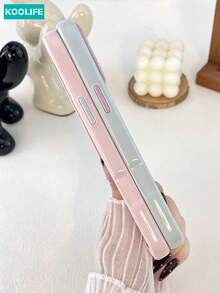 KOOLIFE 糖果色對比相機框手機殼 柔軟 TPU 防震保護手機殼 適用於 iPhone 18 Pro Max, 17, 17 Pro Max, 16 Pro, 15 Pro Max, 13 Pro, 15, 14, 14 Pro, 13 - 莓粉色 - 查看 7