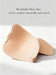 1pc Invisible Front-Closure Adhesive Bra, Suitable For Summer, Fits Spaghetti Strap Dresses, Backless Dresses, Camisoles - Multi-color - View 8