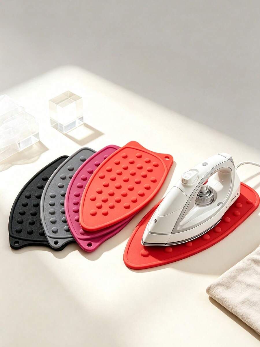 1pc Heat-Resistant Silicone Ironing Pad, Multi-Functional Household Ironing Mat, Thickened Anti-Scald, Ironing Board Pad - Multicolor - View 1