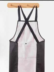 Kitchen Apron Featuring A Detachable Hand Towel, A Design With Letter And Floral Patterns, And Dual Pockets; Durable And Easy To Clean, Making It Ideal For Baking, Cooking, And Use In Both Homes And Restaurants. - Multicolor - View 8