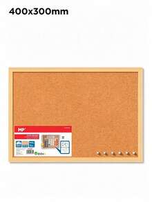Wood Framed Cork Board, Durable Natural Pin Board, Easy Mount For Photos, Notes & Calendars, Wall Decor For Kids Bedroom, Study Desk, Office Dorm, Perfect For Students, Teachers & Office Workers To Organize Plans And Display Artworks - A - View 9