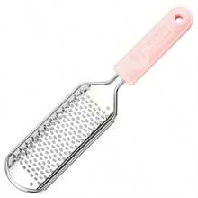 Stainless Steel Foot File, Suitable For Foot Care And Spa, Used To Remove Dead Skin, Cracks And Calluses. Foot File Pumice Stone, Corn Remover, Foot Treatment Tool, Professional Foot Care, Unisex - Multicolor - View 7