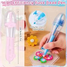 Perler Bead Pen, 5mm Perler Bead Tool With Non-Slip Grip, Suitable For DIY Crafts, Holidays, Beading, Scrapbooking, Holiday Gifts, Continuous Bead Dispensing Creative Craft Accessories - Single Piece - View 2