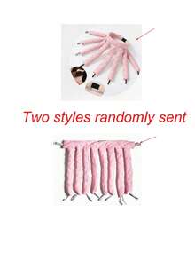Octopus Slouchy Person Heatless Overnight Sleep Hair Curler For Big Waves, No Damage To Hair - Multicolor - View 10
