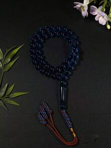 New Woven 3-Tassel 45-Bead Transparent Acrylic Prayer Beads For Daily Arabic Prayer - Multicolor - View 4