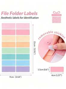 8-Pocket Expandable File Folder, Accordion-Style Paper Storage Box, Portable Expandable Bill And Receipt Holder, A4 Document Storage, Suitable For Home, School And Office Supplies, Back To School Stationery - Multicolor - View 6