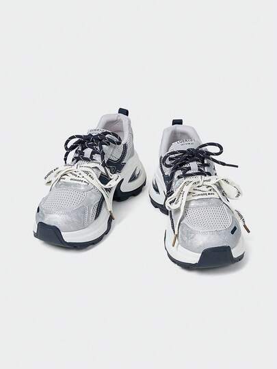 MASKERT Sepatu Sneakers Wanita Sol Tebal, Sepatu Atletik, Sepatu Lari, Sepatu Hiking dan Fitness, Sepatu Kasual, Nyaman dan Serbaguna