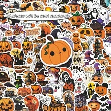 Pumpkin Planner DIY Stickers Notebook Halloween Decoration Decals Waterproof Material Layout - Multicolor - View 5
