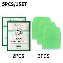 1pc Body Exfoliating Pad, Strong/Regular Options, Gentle Exfoliation & Cleansing, Deep Hydration & Moisturizing Body Care, 8pcs/Box (Single Pack Available) - Multicolor - View 18