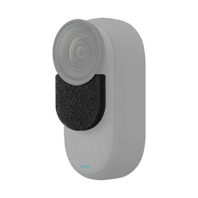 ل- Insta360 GO 3 / 3S PULUZ 6 قطع من حشوات الرغوة لتقليل الضوضاء والرياح (أسود)