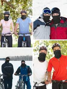 6pcs Balaclava Face Mask Head Cover Full Face Mask Summer UV Protection Balaclava Mask Unisex Outdoor Sports Face Mask Men's Full Face Sun Protection UV Protection Mask Windproof Balaclava Mask Outdoor Motorcycle Riding - A - View 6