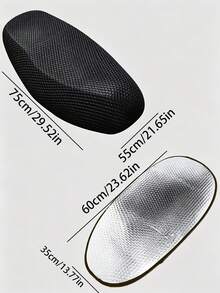 Universal Motorcycle Seat Cushion (Random), 3D Mesh Non-Slip Cushion Breathable Seat Cushion Additions,Insulated And Breathable Car Cover,Suitable For Most Motorcycles, Does Not Shift Easily. A Practical And Excellent Gift For Commuting And Outings - Multicolor - View 10
