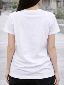 Women T-Shirts - White - View 5