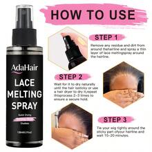 128ml/4.3fl.Oz Natural Hold Lace Melting Spray - Strong Glueless Bonding Spray For Wigs | Quick-Drying Hair Adhesive | Natural Forming, Long-Lasting Hold Wig Spray, Halloween - 128ml - View 6