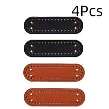 1/2/3/4 Buah Alas Tas Anyaman Tangan PU, Set Perlengkapan Kerajinan PU, Aksesoris Alas Koper, Bahan Pembuatan Dompet DIY - Beraneka warna - View 22