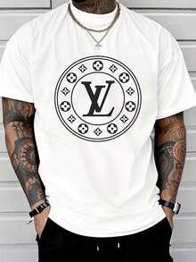 Men's Pure Cotton Short Sleeve T-Shirt Casual Summer Basic Crew Neck Soft Breathable Regular Fit Everyday Wear Tee - 白色 - 查看 11