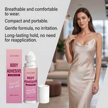 JAYSUING Roller Body Glue, Gentle Body Adhesive, Secure Clothing Fit, Soft Skin Feel, Convenient Application, Travel Essential, Holiday Gift, Must-Have Gift - F - View 5