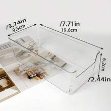 5pcs/10pcs/16pcs Creative Nail Art Storage Box, Transparent Acrylic Dust-Proof Packaging, Suitable For Finished Nail Art Styles, Dedicated Nail Art Sticker Storage Display Box, Transparent Jewelry Storage Box, Small Card Storage Box - Transparent - View 7