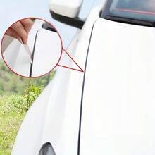 Car Hood Seal Strip, Trunk Seal Strip, D-Shaped Dust-Proof Seal Strip, Universal Car Door Seal Strip, Self-Adhesive Noise-Reducing Door And Window Rubber Strip, Universal Door Seal Strip, Self-Adhesive Rubber Door Sound-Insulating Seal Tape, Enhanced Noise-Reducing Seal Decorative Strip, Suitable For Car Doors, Windows, Trucks, RVs, All Vehicles - D-shaped Dustproof Seal Strip - View 5