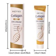 HEYXI Collagen Eye Cream, Enriched With Niacinamide, Retinol, Caffeine, Long-Lasting Hydration, Smooths Fine Lines, Suitable For All Skin Types - Collagen Eye Cream - View 11