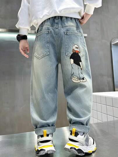 Toddler Summer Denim Jeans, Fashionable New Style