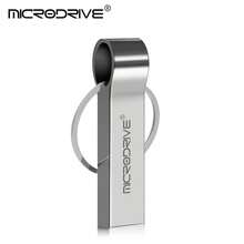 Microdrive Metal USB 2.0 Flash Drive Portable Thumb Drive With Key Ring Loop Waterproof Pendrive External Memory Stick For Laptop PC Computer Office Daily Storage - View 11