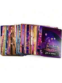 1 Box High-Vibration Oracle Deck – 44 Spiritual Oracle Cards For Spiritual Guidance, Chakras, And Meditation – Wellness Gift, Positive Energy - Multicolor - View 9