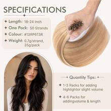 0.7G/S Premium Nano Ring Beads Human Hair Extensions 100% Real Remy Hair Invisible Mini Beads 35G/PACK 18"-24" #99J Wine Red - #99J Wine Red - View 7