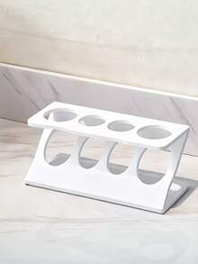 Bathroom Toothbrush Holder, Multi-Functional Drainage Rack Organizer, Bathroom And Kitchen Desktop Organizer, Tabletop Toothbrush Cup Razor Toothpaste Storage Rack, Bathroom Sink Storage, Toothbrush Holder With Slots, Bathroom Vanity Storage Rack, Can Hold Electric Toothbrush, Toothpaste And Razor, Suitable For Home Use, Storage And Organization - Multicolor - View 14