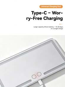 Easypie Selection 1 chiếc gương trang điểm ô tô LED siêu mỏng - gương trang điểm gắn tấm chắn nắng độ phân giải cao với màn hình cảm ứng, sạc USB, có thể điều chỉnh, hoàn hảo cho phụ nữ (lắp kẹp dễ dàng), quà tặng tuyệt vời cho bạn bè, quà tốt nghiệp, quà tựu trường, trang trí Giáng sinh, quà Valentine, quà cho cha mẹ, Halloween, Lễ Tạ ơn, quà tặng cá nhân hóa - B - Xem 6