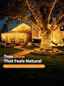 Outdoor LED Solar String Lights, Copper And Silver Wire, Solar Powered LED String Lights, Solar Christmas Decorative Lights For Garden, Camping, Wedding, Yard, Patio Decoration - Aaaa - View 8