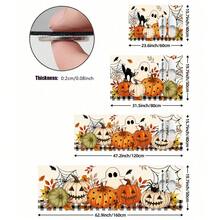 1/2pcs Halloween Pumpkin & Ghost Pattern, Vintage Diatomaceous Earth Bath Mat, Super Absorbent, Non-Slip, Perfect For Bathroom, Kitchen And Dining Room, Quick Drying, Machine Washable, Perfect Gift For Home Decor And Bathroom Mat - Multicolor - View 7