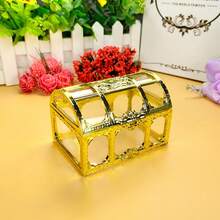12/24 PCS Plastic Jewelry Box Packaging Box, Empty Gift Box Mini Jewelry Box, Suitable For Weddings, Bride Gift Giving Events, Birthday Parties, Storing Gifts And Small Gifts For Presents. - Treasure Chest Candy Box - View 5