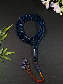 New Woven 3-Tassel 45-Bead Transparent Acrylic Prayer Beads For Daily Arabic Prayer - Multicolor - View 1