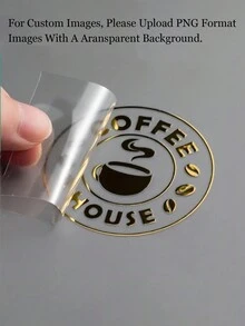 ملصقات نقل UV DTF ملونة مخصصة، ملصقات أسماء شخصية، ملصقات تواريخ، هدايا DIY، خطوط يدوية، ملصقات الزفاف والهدايا، ملصقات شعارات ذهبية وفضية، لزجاجات المياه وأكواب الزجاج وتزيين صناديق الهدايا، هدية شخصية، جمالية - متعدد الألوان - مشاهدة 4