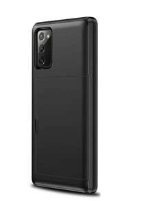 For Galaxy Case, Anti-Drop Two-In-One PC Card Case For Mobile Phone, Suitable Compatible With Apple 17 Promax 17 Pro 17e 16E 15 14 13 12 11 18 Models. 2-In-1 Shock-Proof Mobile Phone Protection Case, With Card Slot And Wallet-Style Design. - Black - View 62