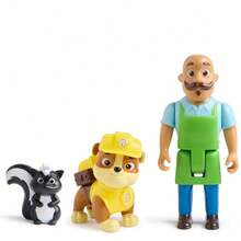 Anime Character Statues, Busts And Models, Spin Master PAW Patrol Mayor Goodway & Rubble Character Figure Set, Rotating Heads And Movable Limbs, Collectible Toy Figures, Desk Display Decorations, Idea For Birthday Gifts, Party Favor, Christmas Gift, Stocking Fillers, Fans - Multicolor - View 13