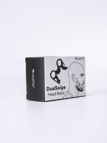 WANMEI Head Razor For Men, Dual‑Blade Manual Head Shaving Razor, Smooth Glide Head Razor, Portable Manual Shaving Razor, Practical Men Grooming Head Shaver Tool For Bald Head Daily Shaving Use - Multicolor - View 6