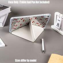 Y-Fold High-Transparency Acrylic Tablet Protective Case With Pencil Slot. Y-Fold High-Transparency Acrylic Model. Y-Fold High-Transparency Acrylic Protective Case. Tablet Protective Case Features: Y-Shaped Tri-Fold Stand Design, Smart Sleep/Wake, Full Coverage Protection, Skin-Friendly Frame Material, Airbag Shock-Absorbing Frame, Multi-Angle Stand, Transparent Acrylic Back Panel, Built-In Pencil Slot, Lightweight And Portable. - Multicolor - View 6