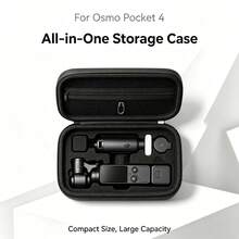 硬殼相機收納包，適用於 Osmo Pocket 4 Pocket 3 手持雲台相機，防震防水耐壓，便攜旅行保護袋，相機與配件收納，適合戶外拍攝 - 查看 3