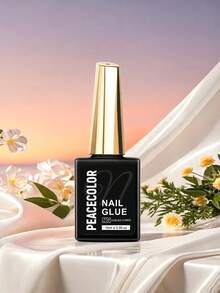 peacecolor 1/2PCS Nail Sticker Glue Nail Glue Suitable For Nail Tips False Nails Super Strong & Long-Lasting Acrylic Nail Gel Requires UV/LED Lamp - 15ML - View 1