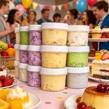 12pcs Upgraded Heavy-Duty Lidded Lunch Bowl Containers / Reusable Food Storage Jars / 6 Boxes + 6 Lids / Portable Food Sealing Containers / Suitable For Yogurt, Oatmeal, Yogurt Breakfast Cups, Meal Prep Containers / Durable And Versatile Storage - Multicolor - View 7