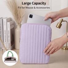 DANYCASE Tas Pelindung Laptop untuk Laptop 11-15,4 Inci, Kompatibel dengan Air 13,3/13,6/15,3 Pro 13/3,3 Generasi ke-7/ke-8, Air Generasi ke-5/ke-6/ke-7, dan Tablet Genggam, dengan Kompartemen Internal - MultiWarna - View 4