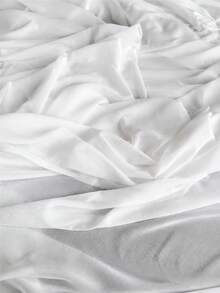 1pc White 4-Way Stretch Mesh Fabric, Soft Lightweight Breathable Semi-Sheer Mesh, 4-Way Elastic Smooth Drape Material, Suitable For Skirt Lining, Skirt Underside, Dance Costumes, Clothing Inner Layers And Sewing Craft Projects - Multicolor - View 22